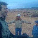 Laughing at one of our tour guides awesome stories