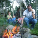 The fire was too hot for Scott to get close.