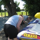 Waverunning with Cara