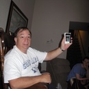 Dad got an iTouch - what a surprise!