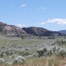 Devil's Gate in the distance