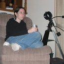 Playing game cube
