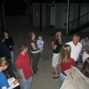 Ward prayer with the singles ward