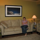 We just got Michelle's picture framed and hung