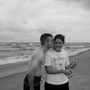 At the beach