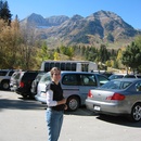 Getting ready to go hiking
