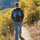 On the trail at Sundance