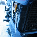 Icicles on the motorcycle