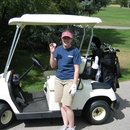 Kerry at a company golf outing