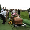 At the cemetery