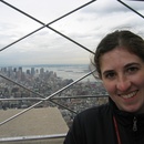 At the top of the Empire State Building
