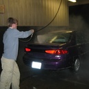 Cleaning the dirty car