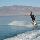 Jason wakeboarding