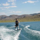 Jason wakeboarding