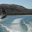 Cory wakeboarding