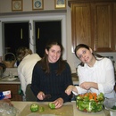 Cooking Christmas Eve dinner