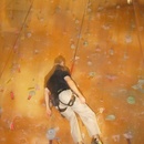 Jason rock climbing at Planet Rock in Ann Arbor, MI