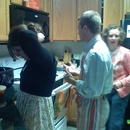 Cooks in the kitchen