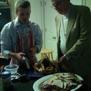 Carving the turkey