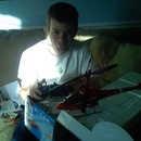 Opening his helicopter