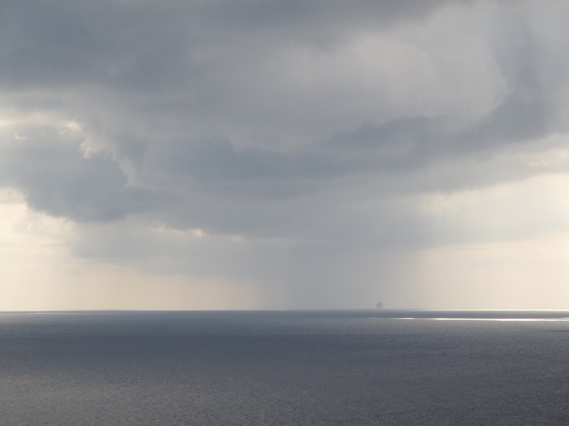 Can you see the ship way off in the distance...